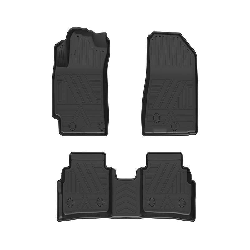 Car Floor Mats Stain Resistant TPE Waterproof Material Nanometer Waterproof Use for Kia Forte 2023 LHD