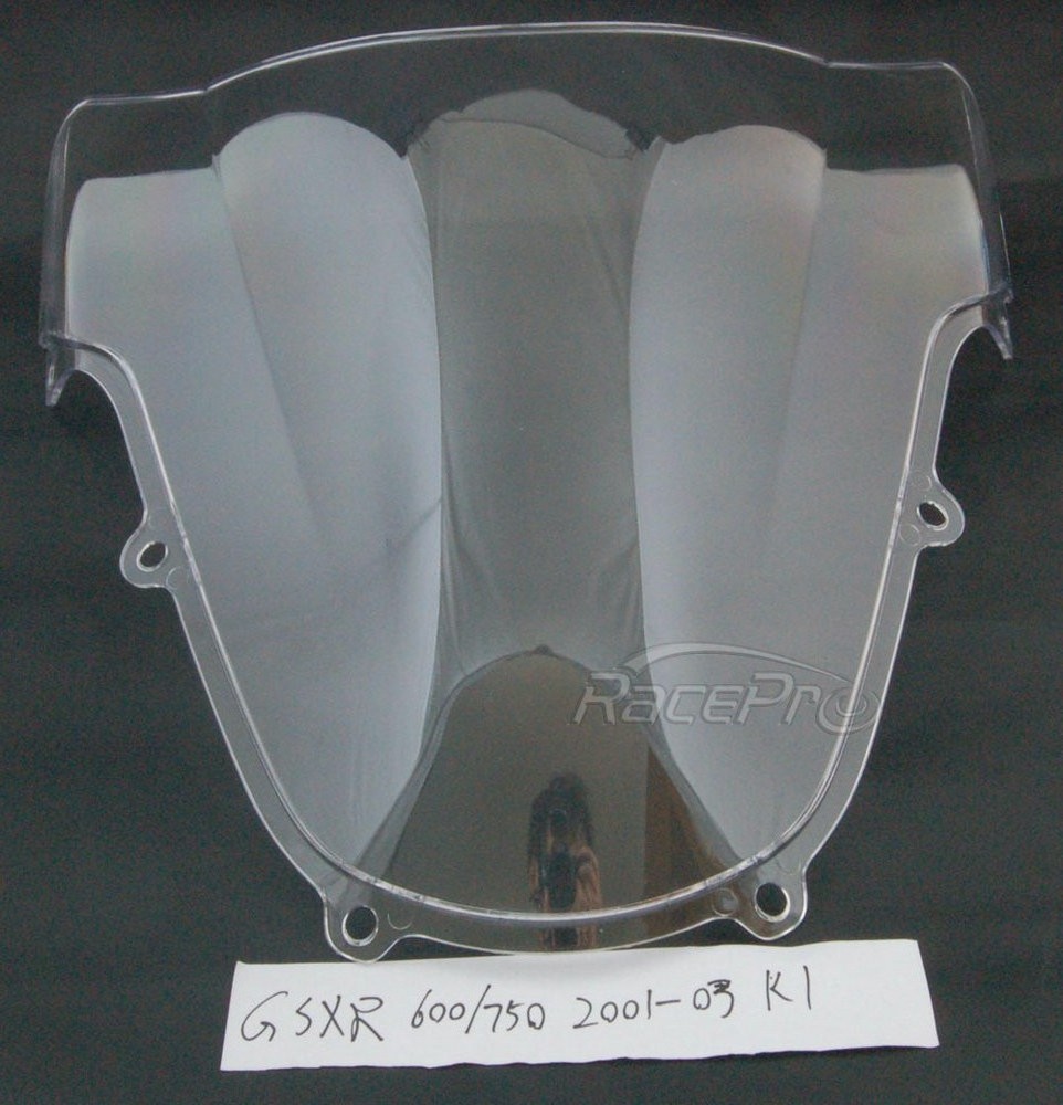 Custom Windshields for Suzuki GSXR 600 750 K1 (2001-2003) GSXR 1000 K2 (2000-2002)