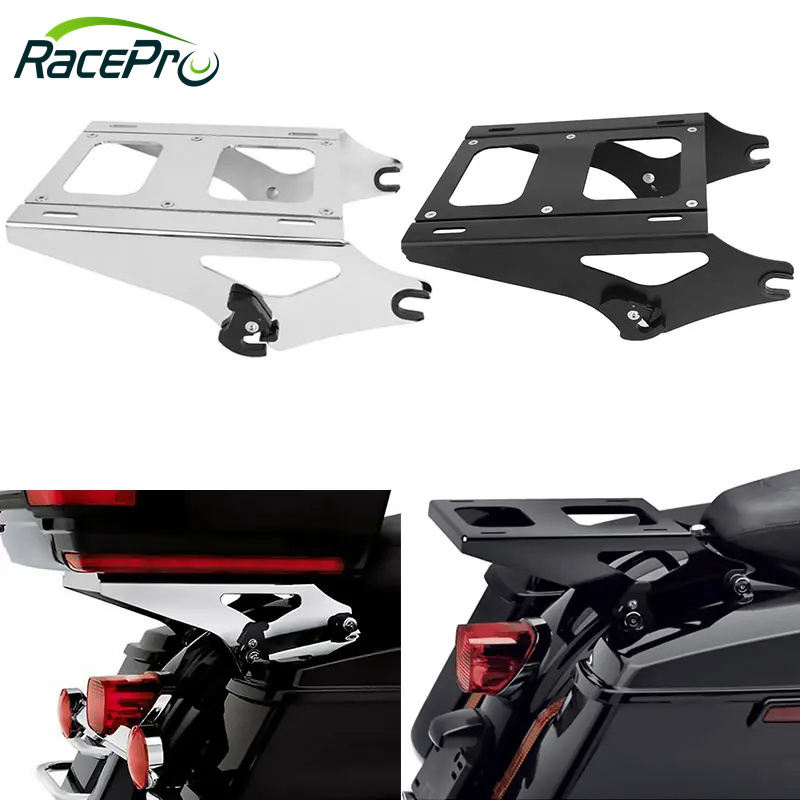 RACEPRO Motorcycle Detachable Tour Pak Mounting Rack for Harley Touring Street Glide 2014-2023