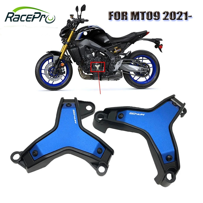 RACEPRO NEW MT09 Motorcycle Side Engine Guard Protection Cover Sliders Crash Pad Protector For YAMAHA MT09 MT-09 Tracer 9 GT