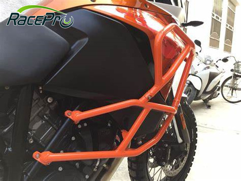 RACEPRO Motorcycle Upper Engine Guard Crash Bars Bumper For KTM 1050 Adventure 1090 1190 ADV R 2013-2019