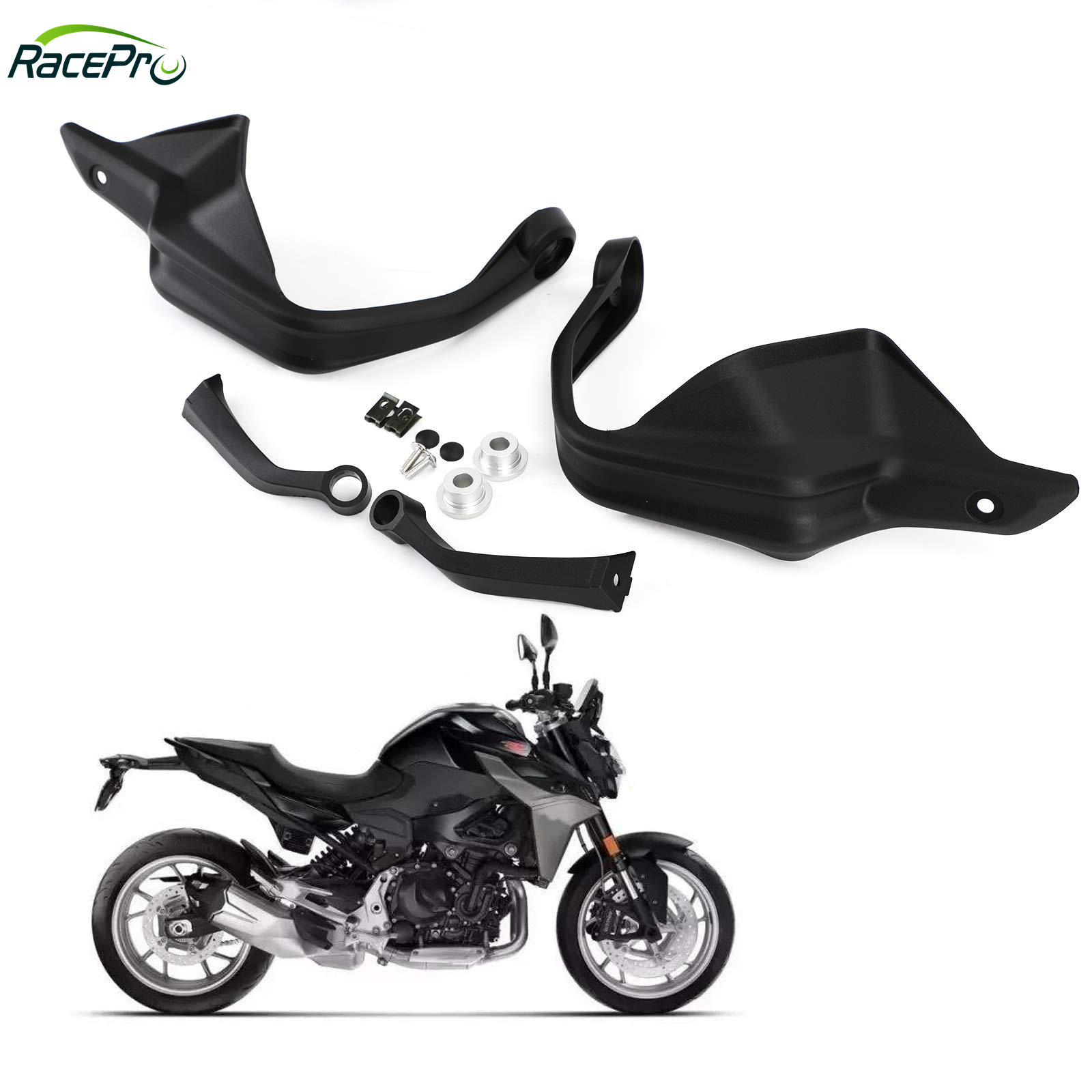 RACEPRO 1 Pair Motorcycle Black ABS plastic Handguards Hand Shield Protector Hand Guard Protectord For BMW F 900 R XR 2020-2121