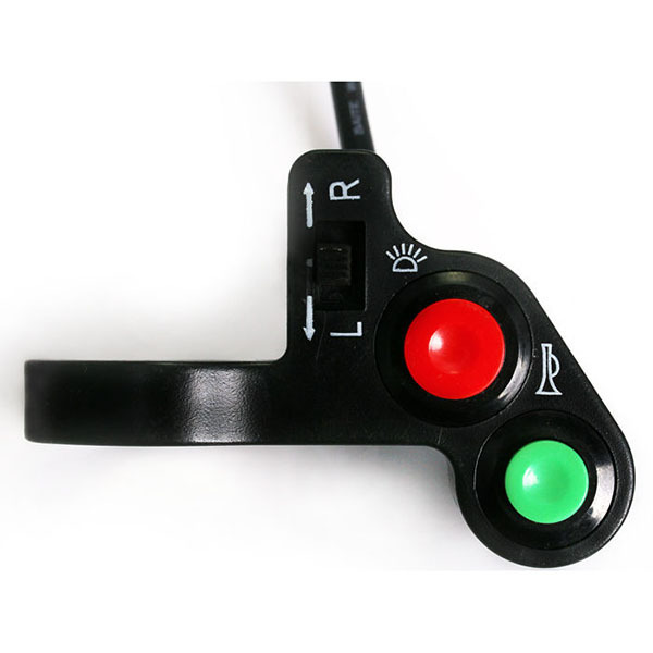 Racepro Universal Motorcycle Handlebar Control Light Signal Blinker Horn Switch