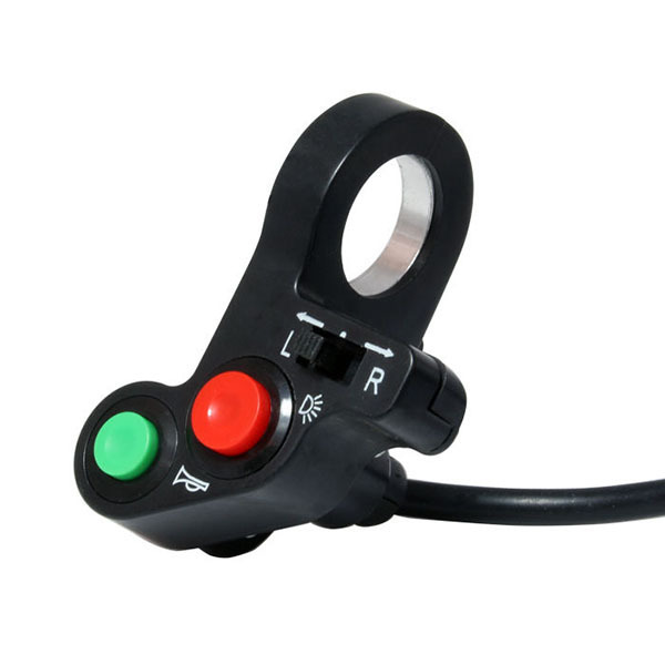 Racepro Universal Motorcycle Handlebar Control Light Signal Blinker Horn Switch