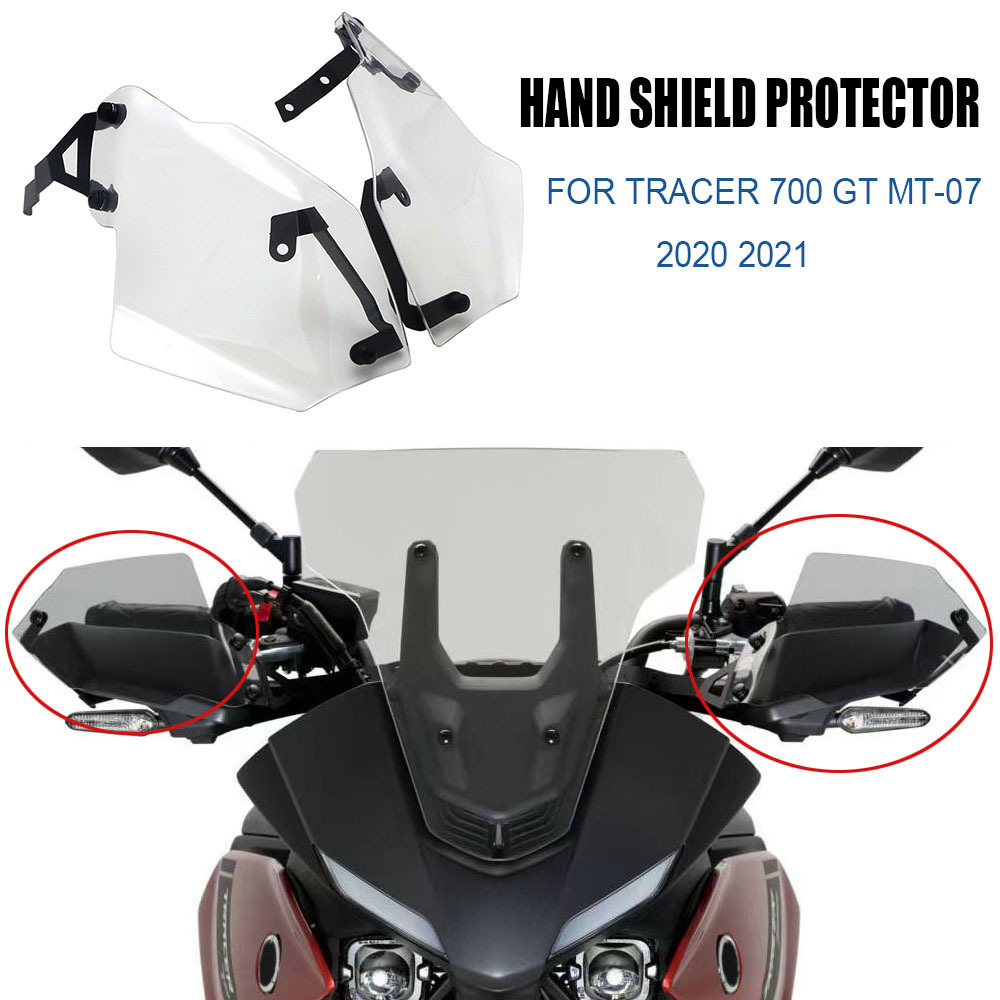 Motorcycle Handguard Extensions Hand Shield Protector Windshield Handguard For Tracer700 GT TRACER 7 GT MT-07 MT07 2020 2021