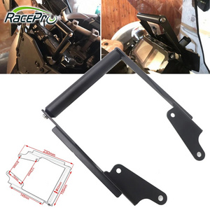 RACEPRO NEW Motorcycle Aluminum Navigation Plate Bracket Holder GPS Phone Stand Handle Frame For Yamaha MT 09 MT09 Tracer 900