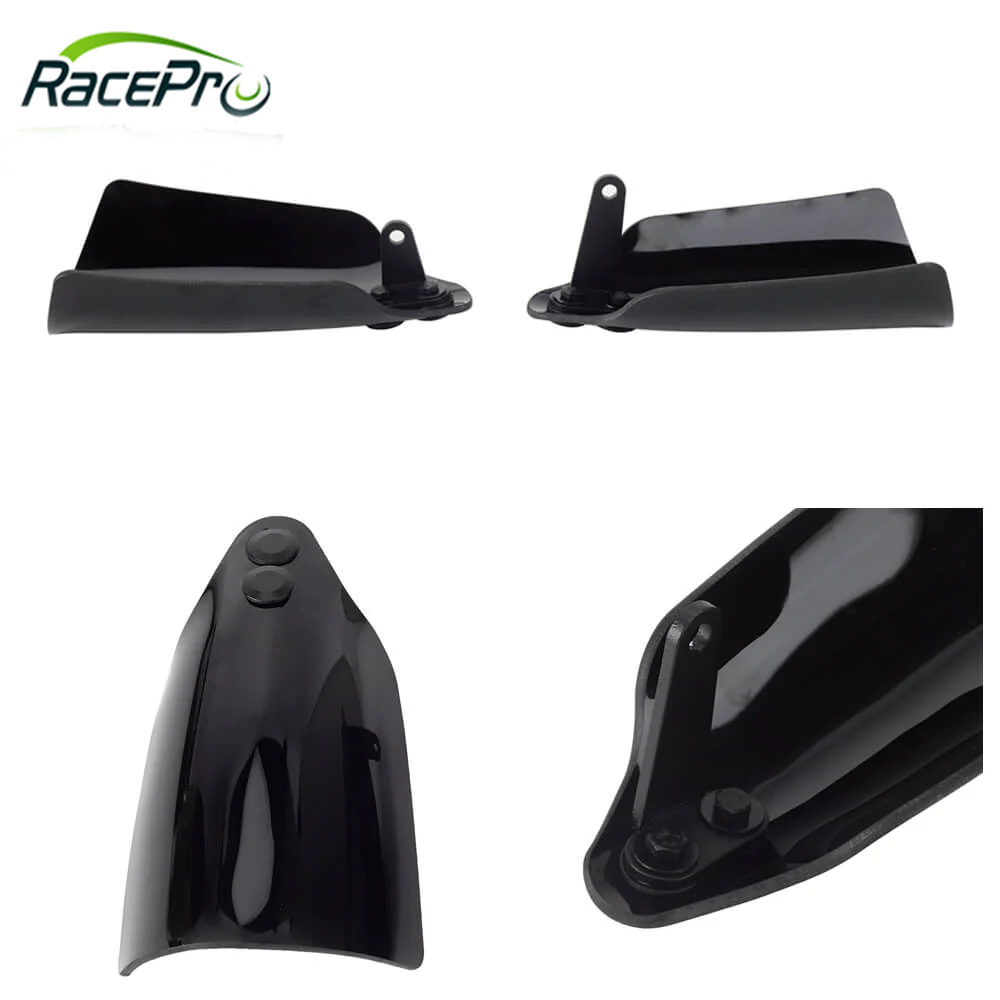 RACEPRO Club Style Motorcycle Hand Guards Handguards w/ Mounting Hardware For Harley Softail Low Rider ST 117 FXLRST 2018-2023