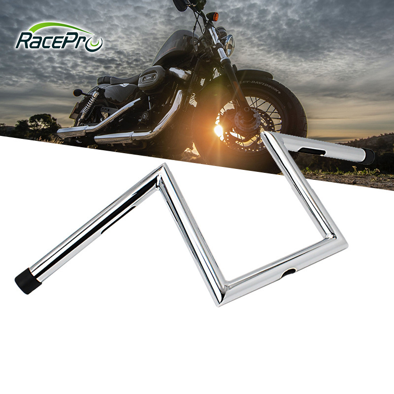 RACEPRO 25mm Ape Hanger Handlebar for Motorcycle Bobber Handlebar Universal Custom Chopper