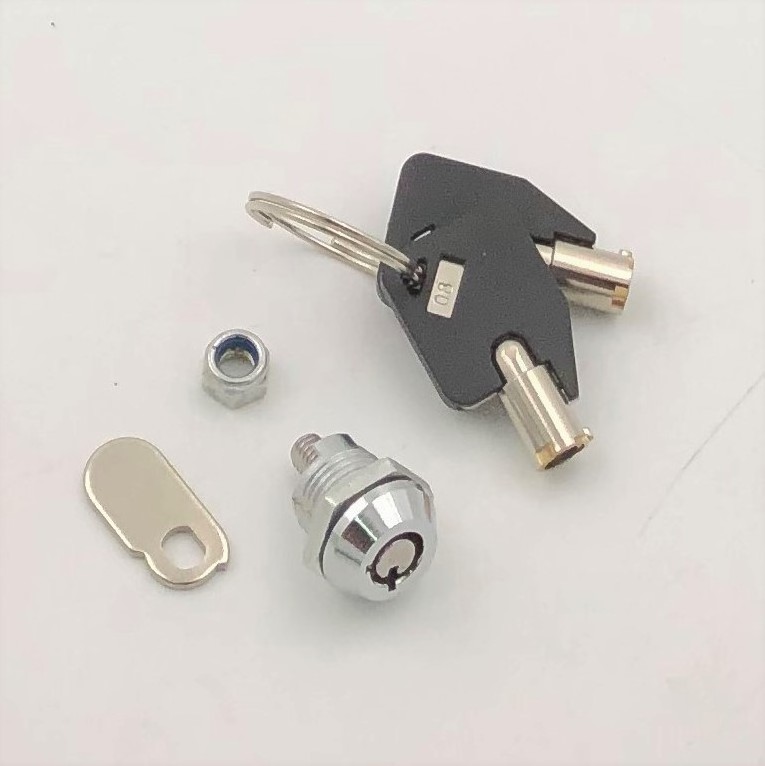 Security Game Machine Zinc Alloy Small Mini Cam Lock with Brass Pins