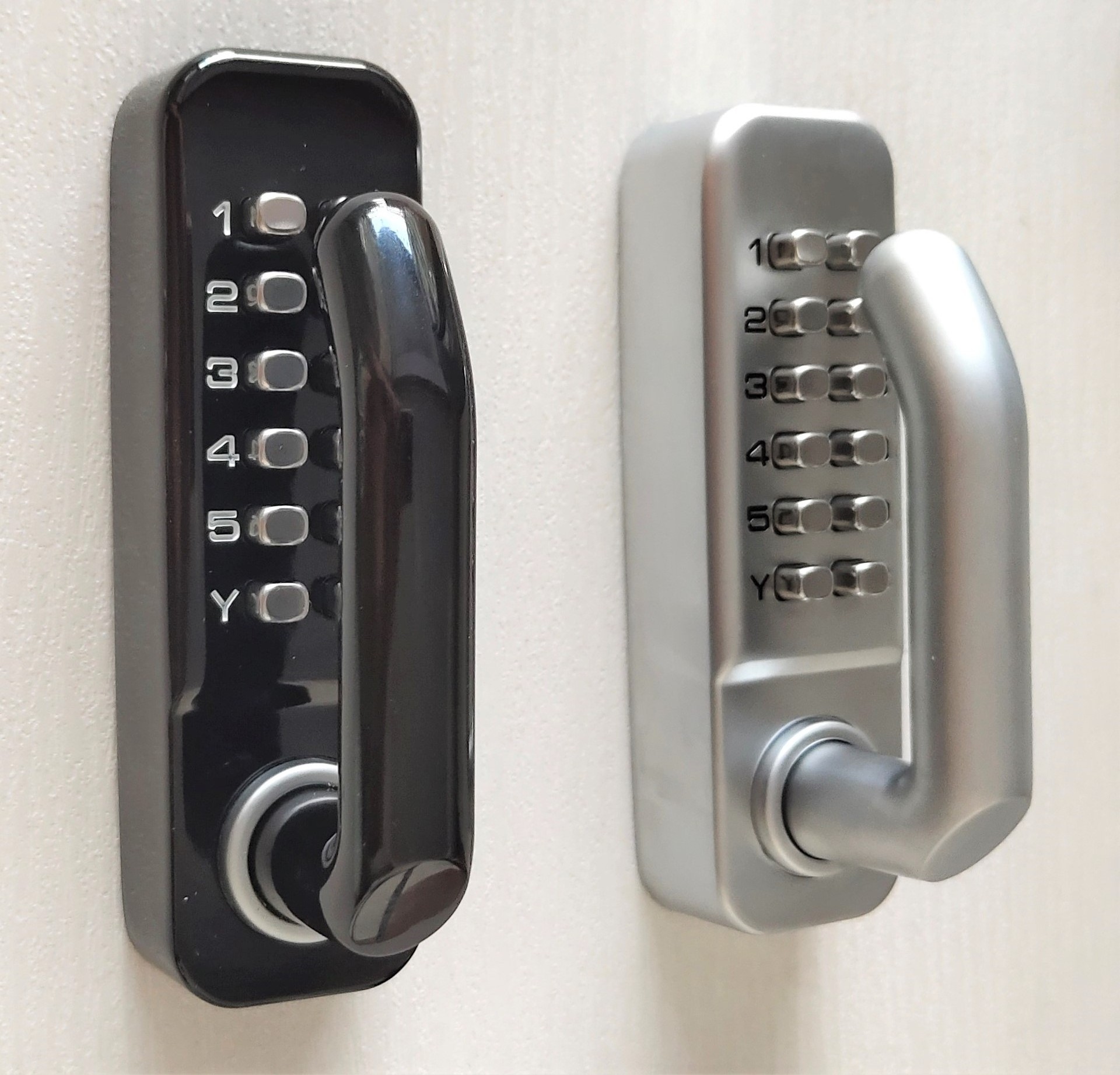 mechanical keyless door lock deadbolt keypad with key door lock push button front door lock keypad