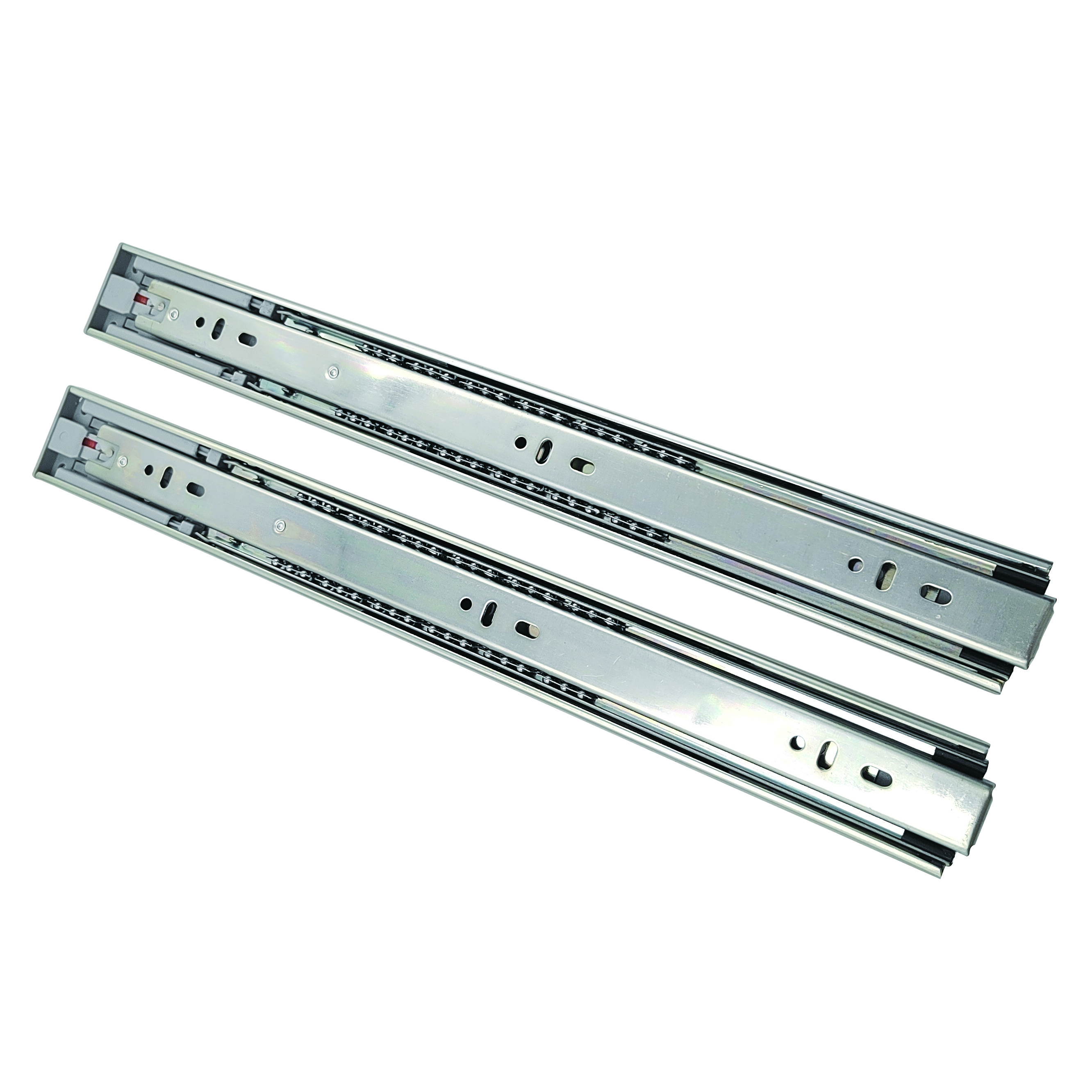 18 Inch Heavy Duty Drawer Slides Drawer Push to Open Ball Bearing Snap on Drawer Cupboard Slides