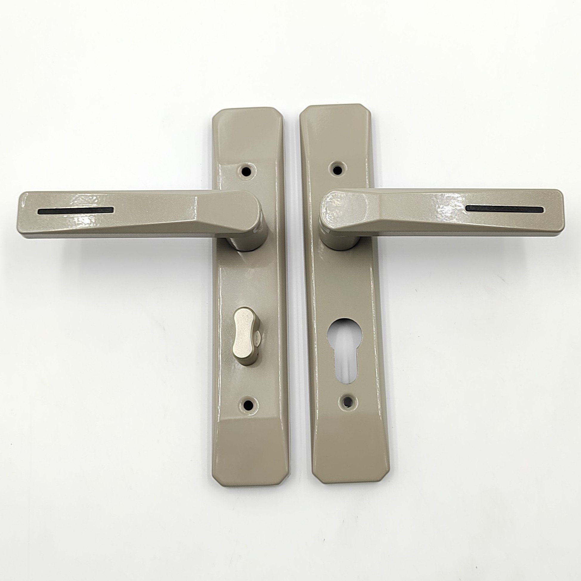 Economical Bathroom Door Handle Lock Toilet Lock Set Interior Door Lock with Keys