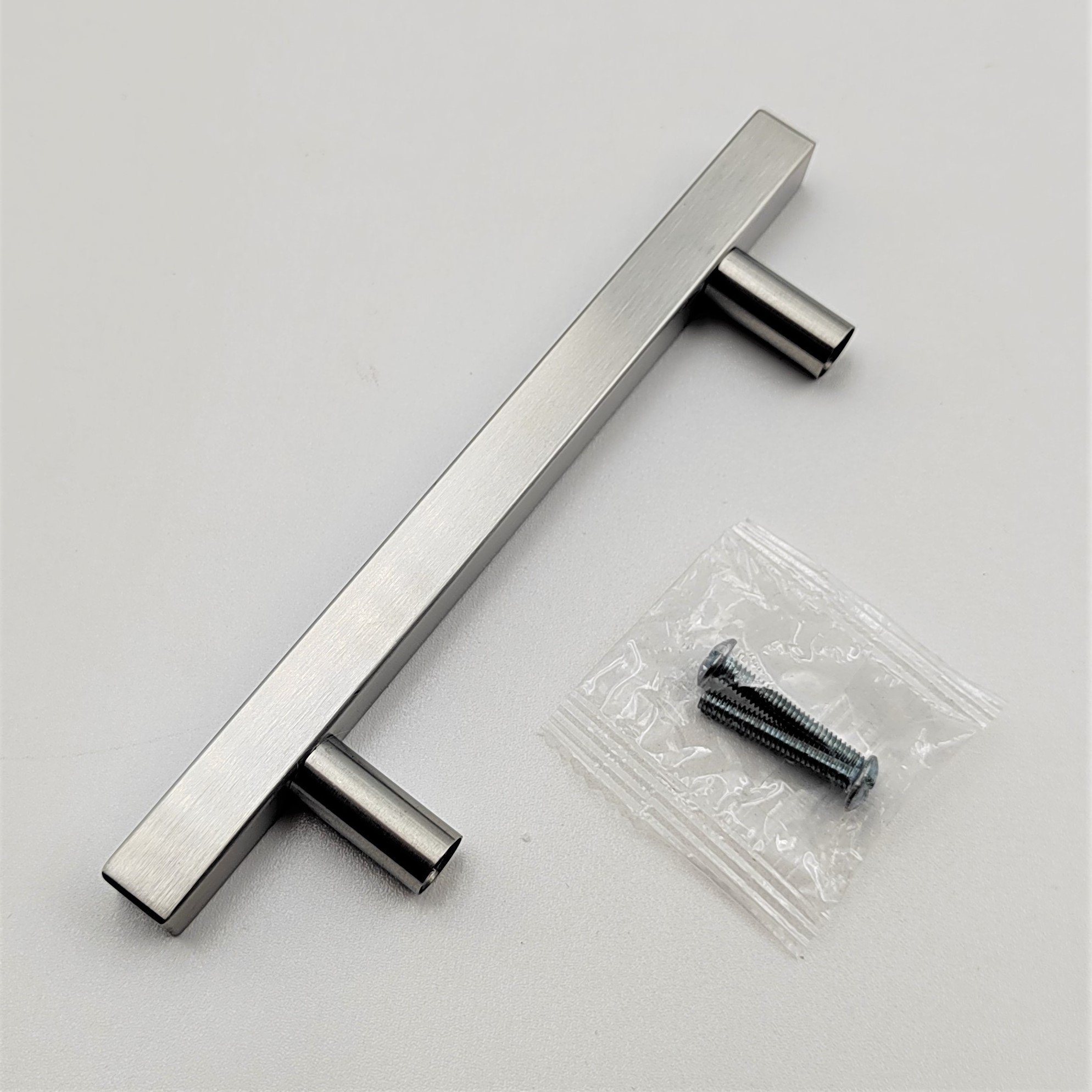 6 inch Stainless Steel cabinet handle square tube furniture drawer handle hardware pulls handle cabinet drawer handle1