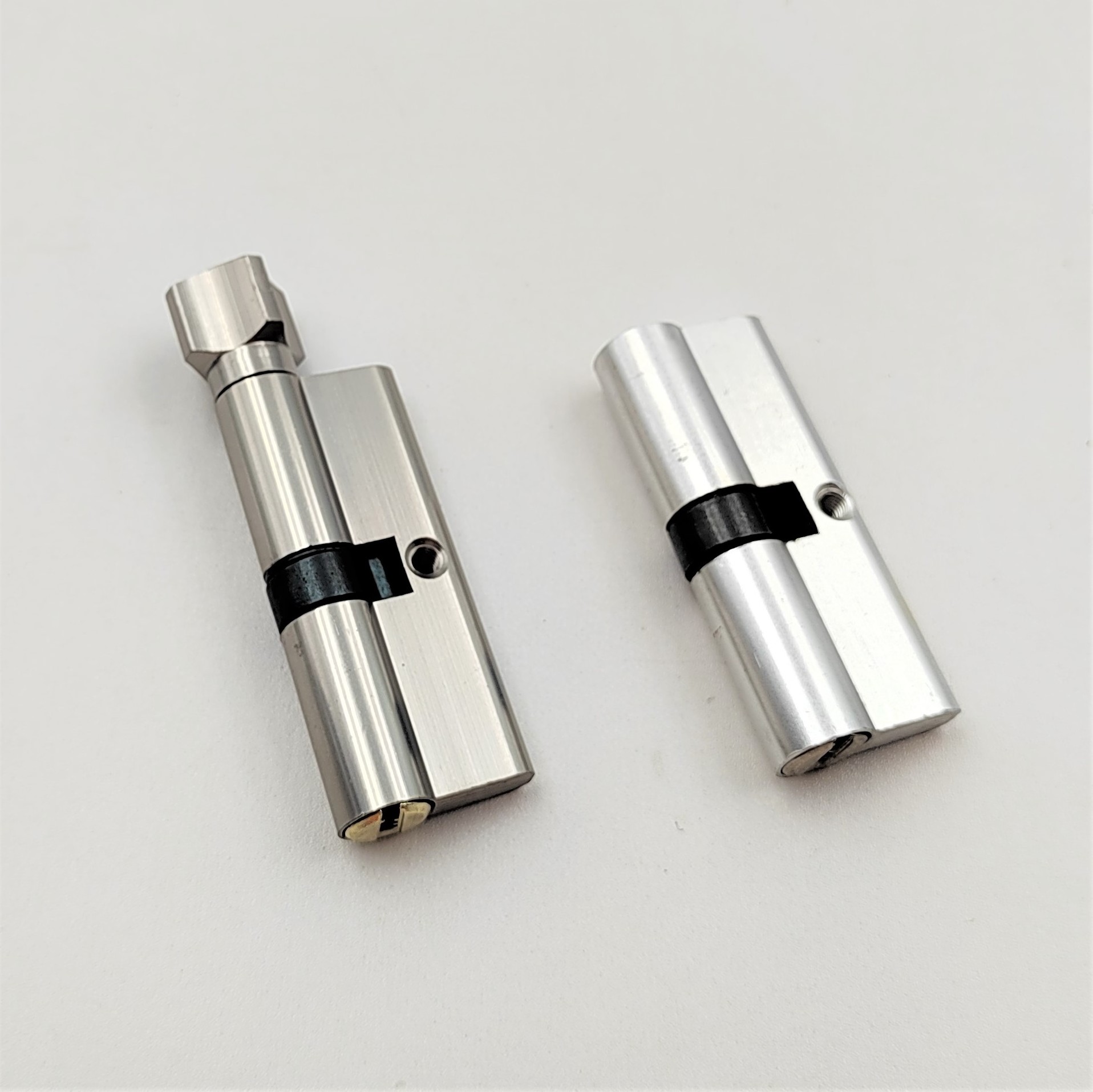 high-quality Economic Aluminium Alloy 70mm Single Opened Door Handle Lock Cylinder Key