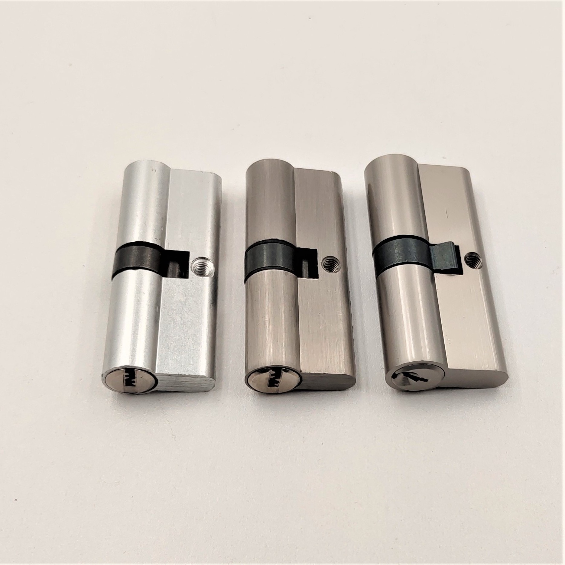 high-quality 70mm Aluminium Alloy solid  cylinder Profile Security Door Lock Cylinder