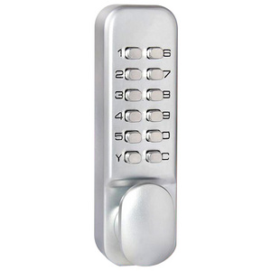 Keyless push pull digital combination coded door password lock mechanical, keypad deadbolt door lock with password