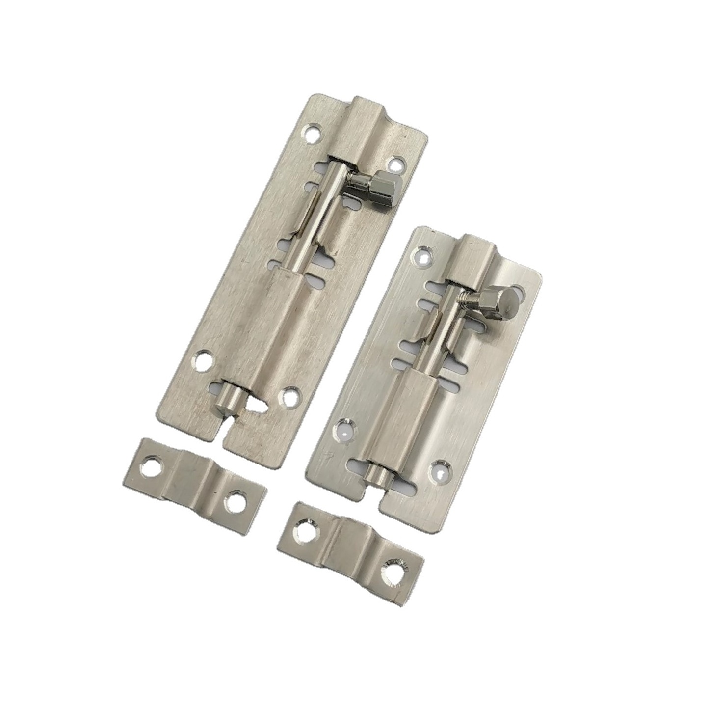 Stainless Steel Sliding Barrel  Door Flush Bolt Lock latch 6 inch door latch sliding bolt