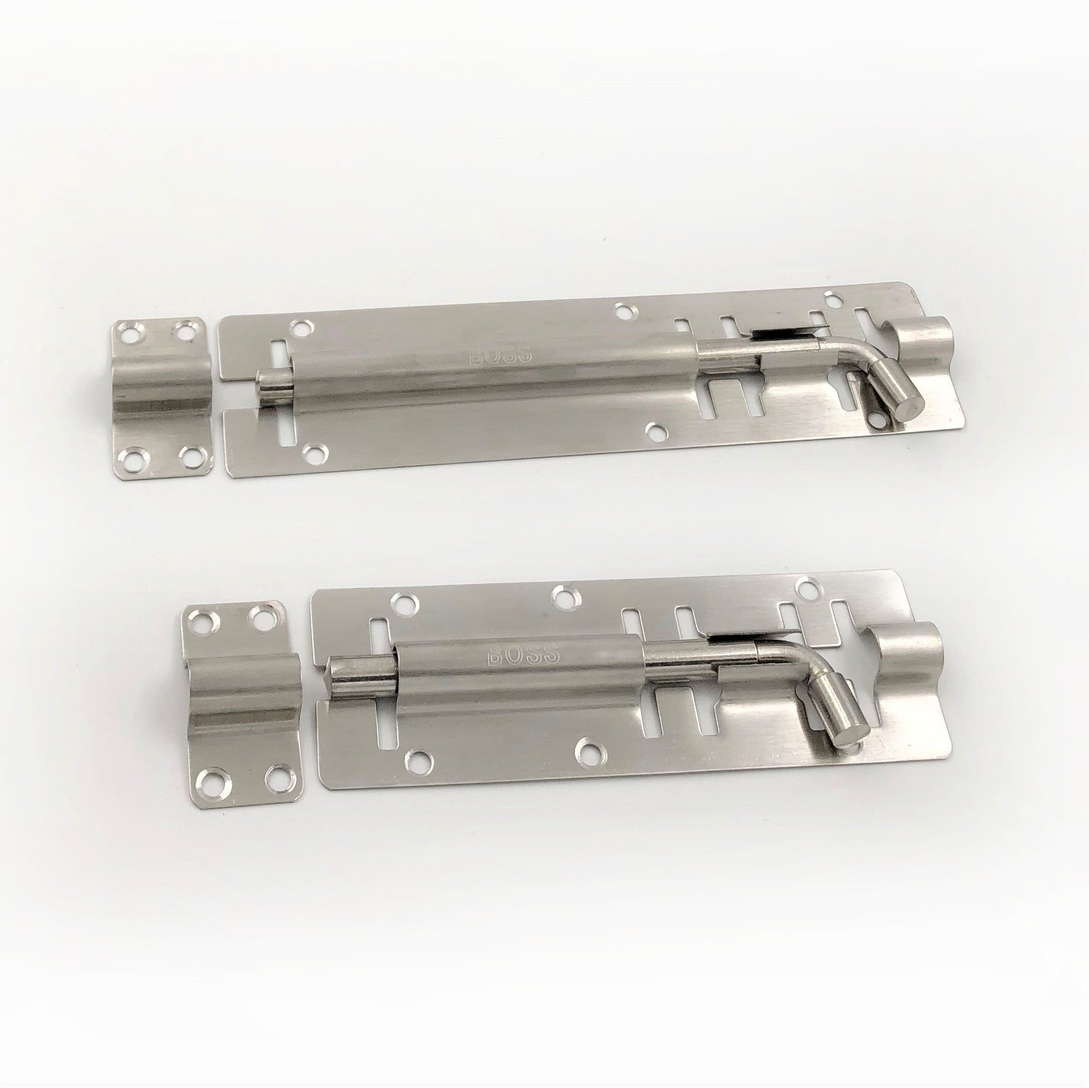 Stainless Steel 6 inch Latch Door Barrel Tower Lock Slide Bolt latch