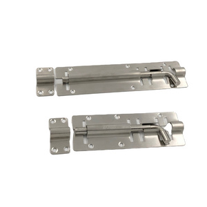 Stainless Steel 6 inch Latch Door Barrel Tower Lock Slide Bolt latch