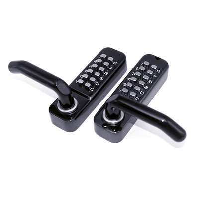 Numerical  door keypad lock push button hotel door handle lock with keypad keyless pin code door lock