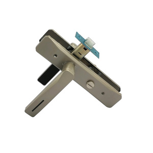 Aluminium alloy durable toilet door lock  Interior door lock without key china door lock