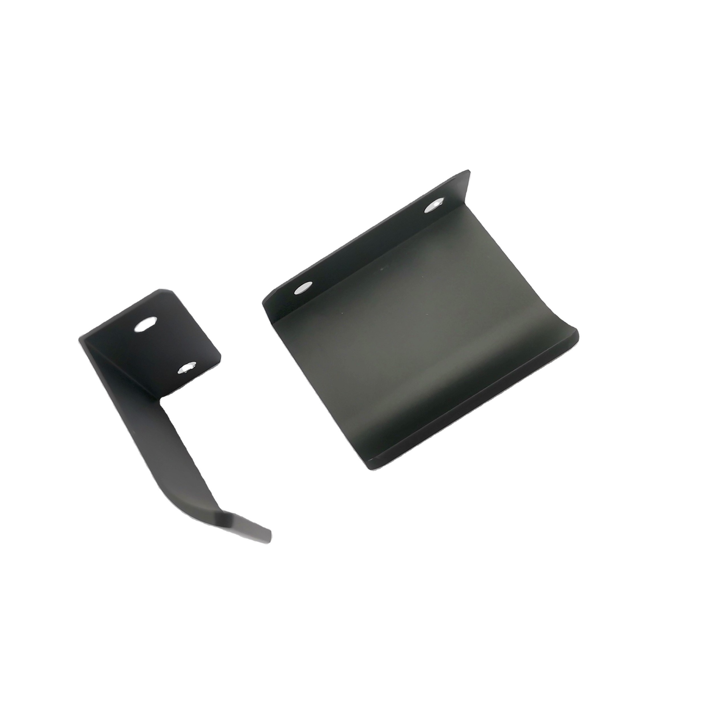 Kitchen Aluminium Profile Black Concealed Flush Hidden Cabinet Door Pull Handle Dresser Drawer Pull Out Handles