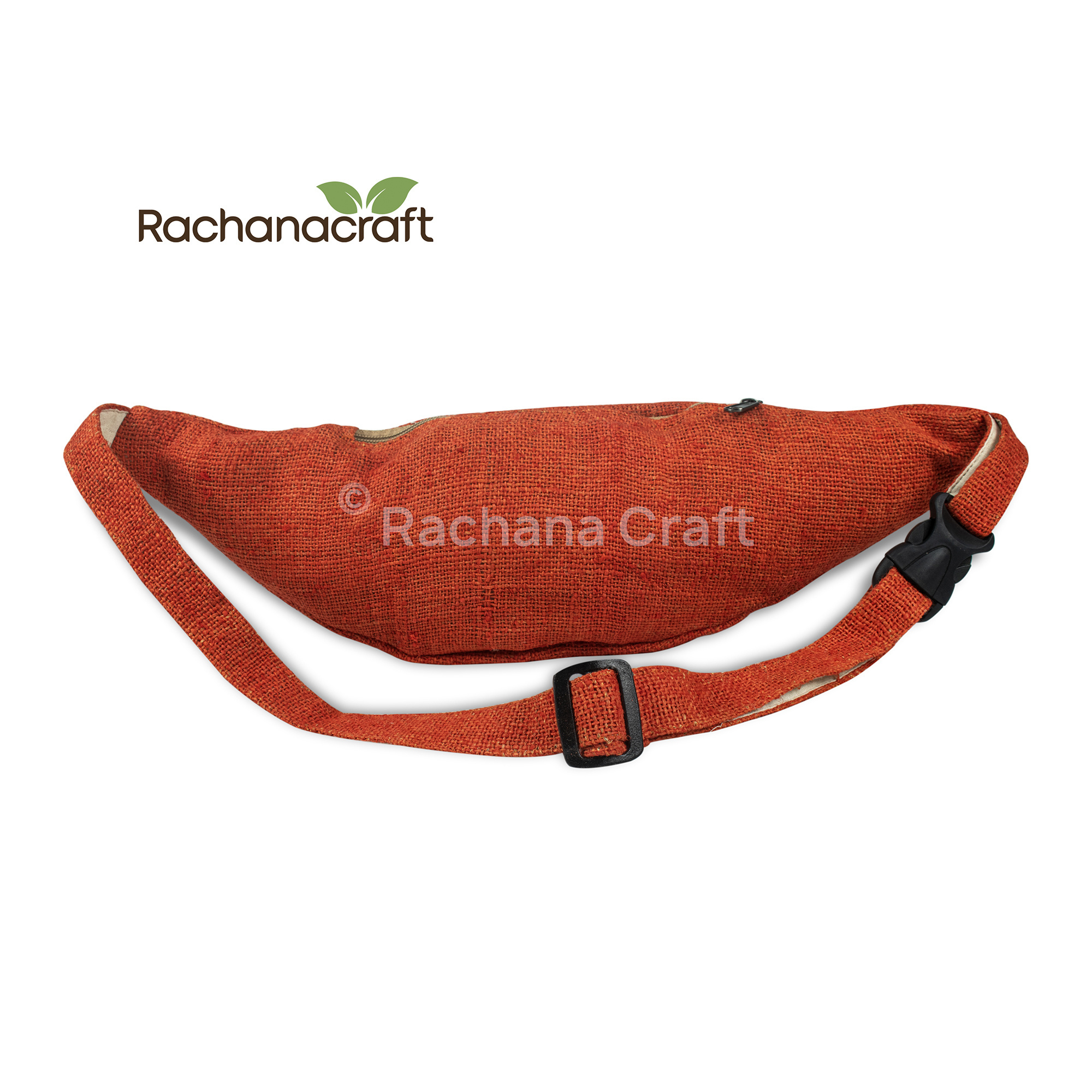 2021 amazon hotsale colorful  Vegan Hemp Waist Bag and Fanny Pack Wholesale with Cotton Lining Made in Nepal