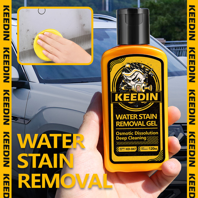 KD-047 Water Spot Remover Safe for Glass Car Detailing More Hard Water Stain Remover Cleans Mirrors Windows Chrome Surfaces