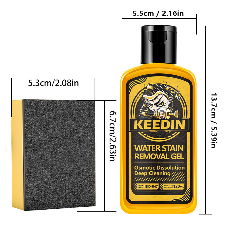 KD-047 Car Water Marks Remover Water Stain Cleaner Windshield Cleaner Gear Acid Rain Remover