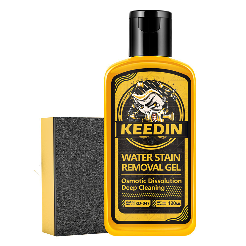 KD-047 Water Spot Remover Safe for Glass Car Detailing More Hard Water Stain Remover Cleans Mirrors Windows Chrome Surfaces