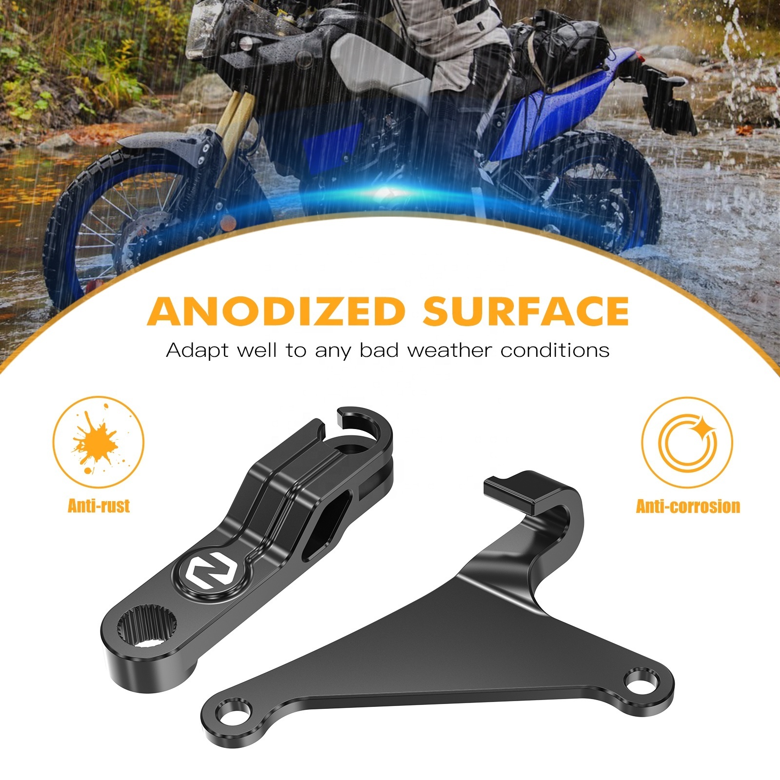 NiceCNC Clutch Lever Clutch Arm Extension Bracket For Yamaha Tenere 700 XTZ 700 2019-2024 World Raid 2022 MT07 2018-2022 2019