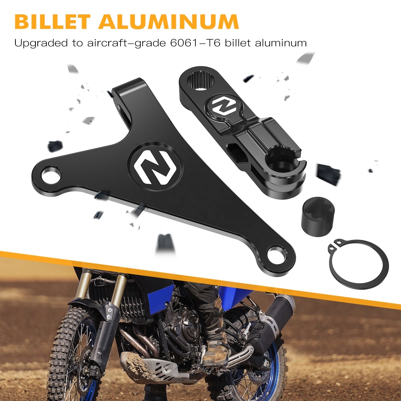 NiceCNC Clutch Lever Clutch Arm Extension Bracket For Yamaha Tenere 700 XTZ 700 2019-2024 World Raid 2022 MT07 2018-2022 2019