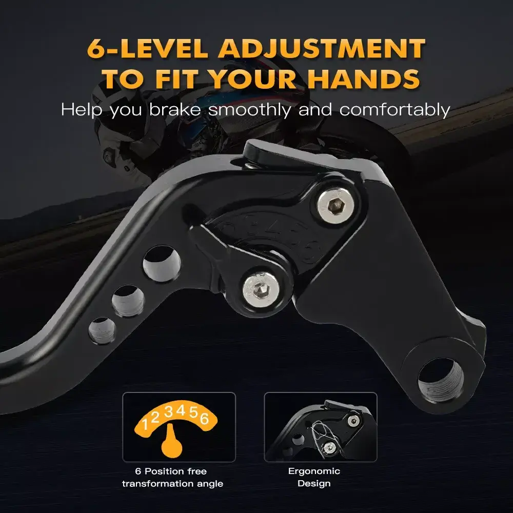 NiceCNC Street bike Motorcycle Parts Adjustable Racing Brake Clutch Lever For Yamaha YZF-R25 2014-2018 YZF-R3 2015-2020