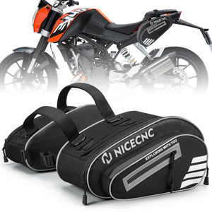 NiceCNC Motorcycle Universal Luggage Saddle Bags For KTM YAMAHA BMW R1250GS Dirt Bike