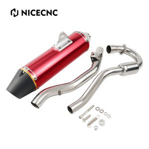 NiceCNC Full Exhaust System Muffler Silencer Pipe For Honda CRF150F CRF230F 2003-2016