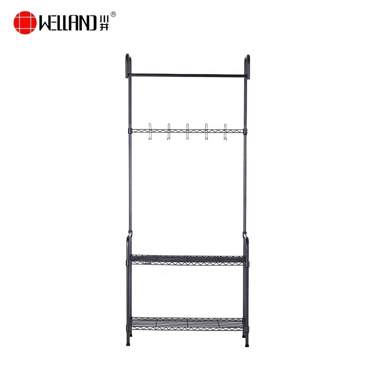 Bedroom Modern Furniture Clothes Shelf Units Entryway Coat Shoe rack