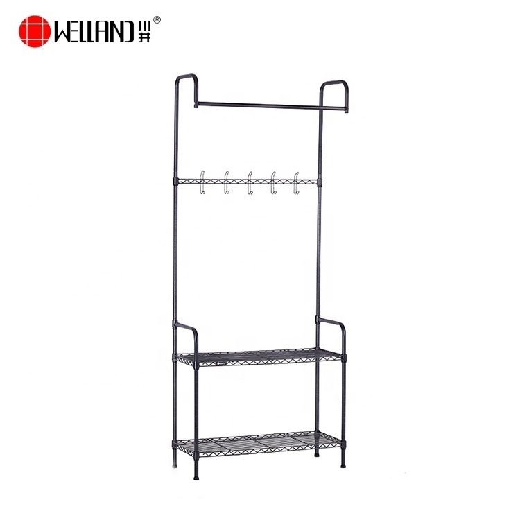 Bedroom Modern Furniture Clothes Shelf Units Entryway Coat Shoe rack