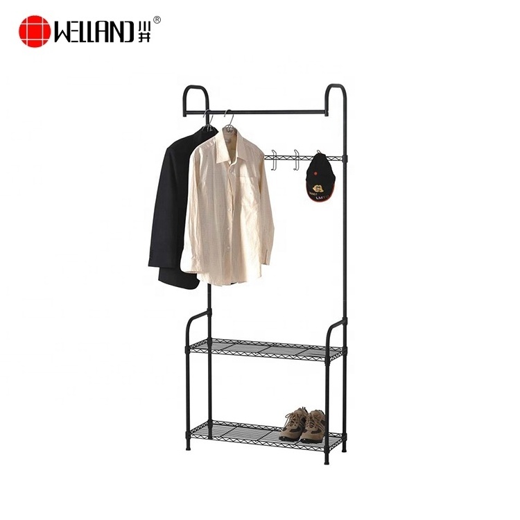 Bedroom Modern Furniture Clothes Shelf Units Entryway Coat Shoe rack