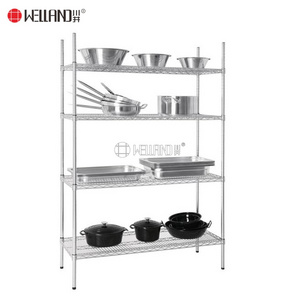 48"x18"xH72" inch Adjustable Kitchen Home Chrome Plated Storage Wire Shelving