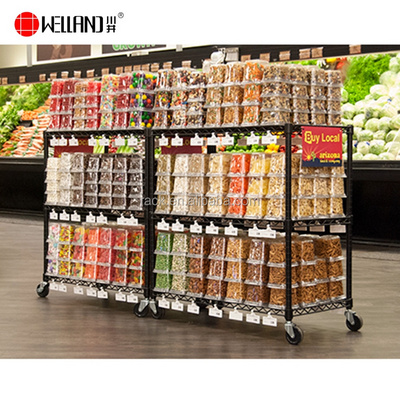 Heavy Duty Standard Supermarket Steel Storage Rack Shelving,Super Market Display Wire Shelf