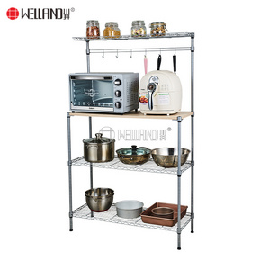 Multifunction Metal Kitchen Storage Microwave Oven Rack