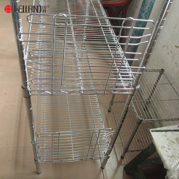 Manufacturer Custom Wire Shelf Ledge Rack for  Prevent Round Items From Falling Off Shelves