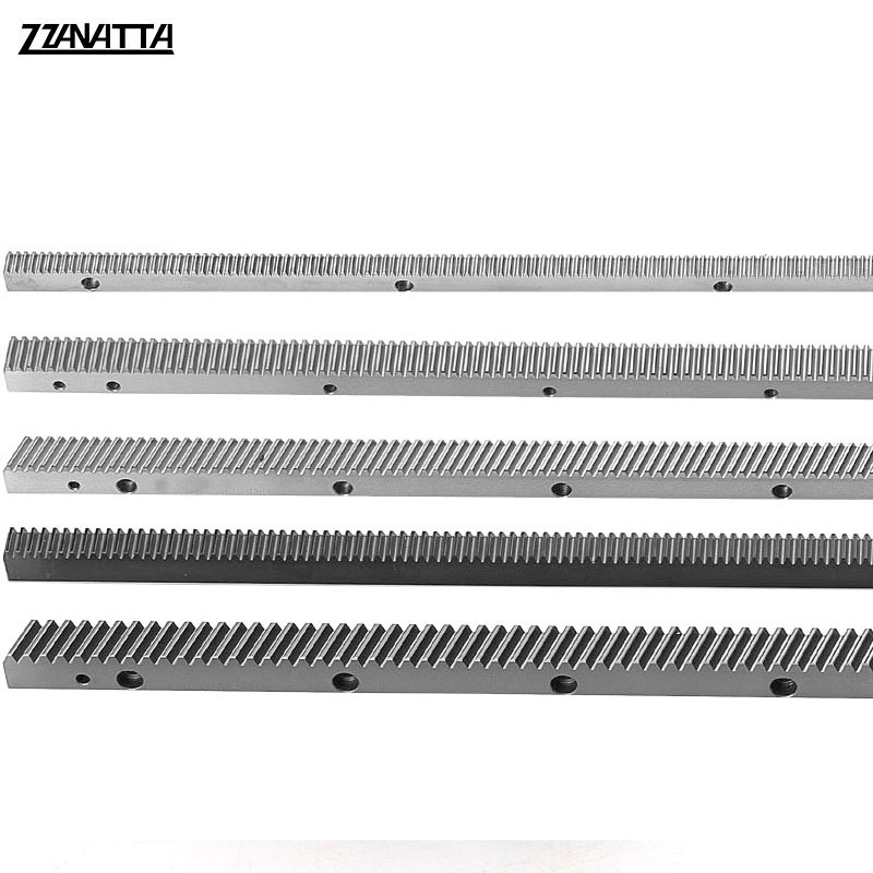 rack pinion linear motion spur gear rack 1.5m 2m 3m Curved Straight Steel Gear Rack And Pinion For Cnc Machine