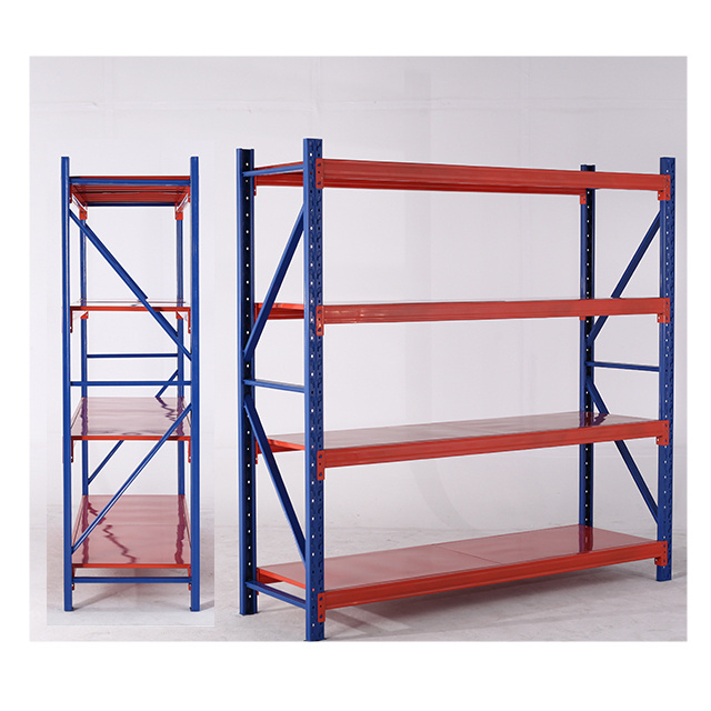 Garage shelving racking heavy duty bolted assemble racking adjustable steel shelf warehouse storage racks