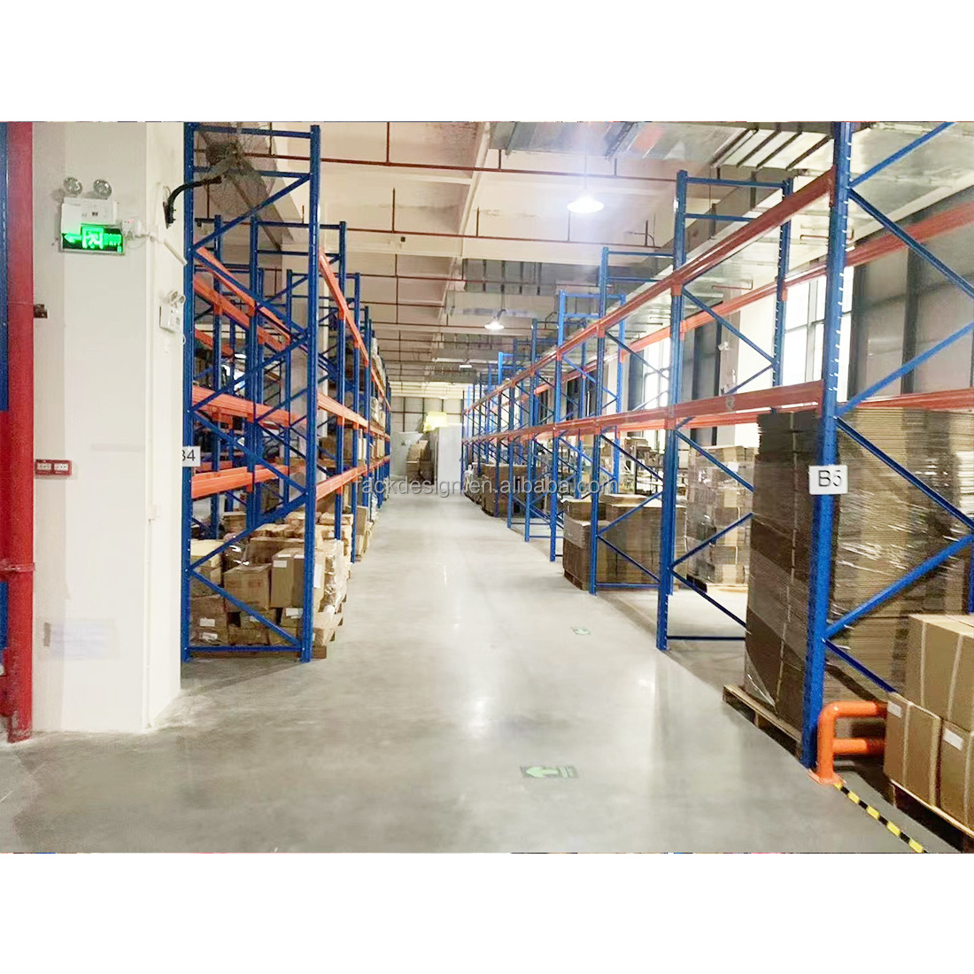 heavy storage warehouse racking narrow aisle selective double deep shelves industrial adjustable rack system pallet racking