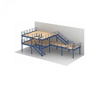 Customized Design Storage Industrial Attic Platform High Density Heavy Duty Warehouse Mezzanine Floor Racking Steel System