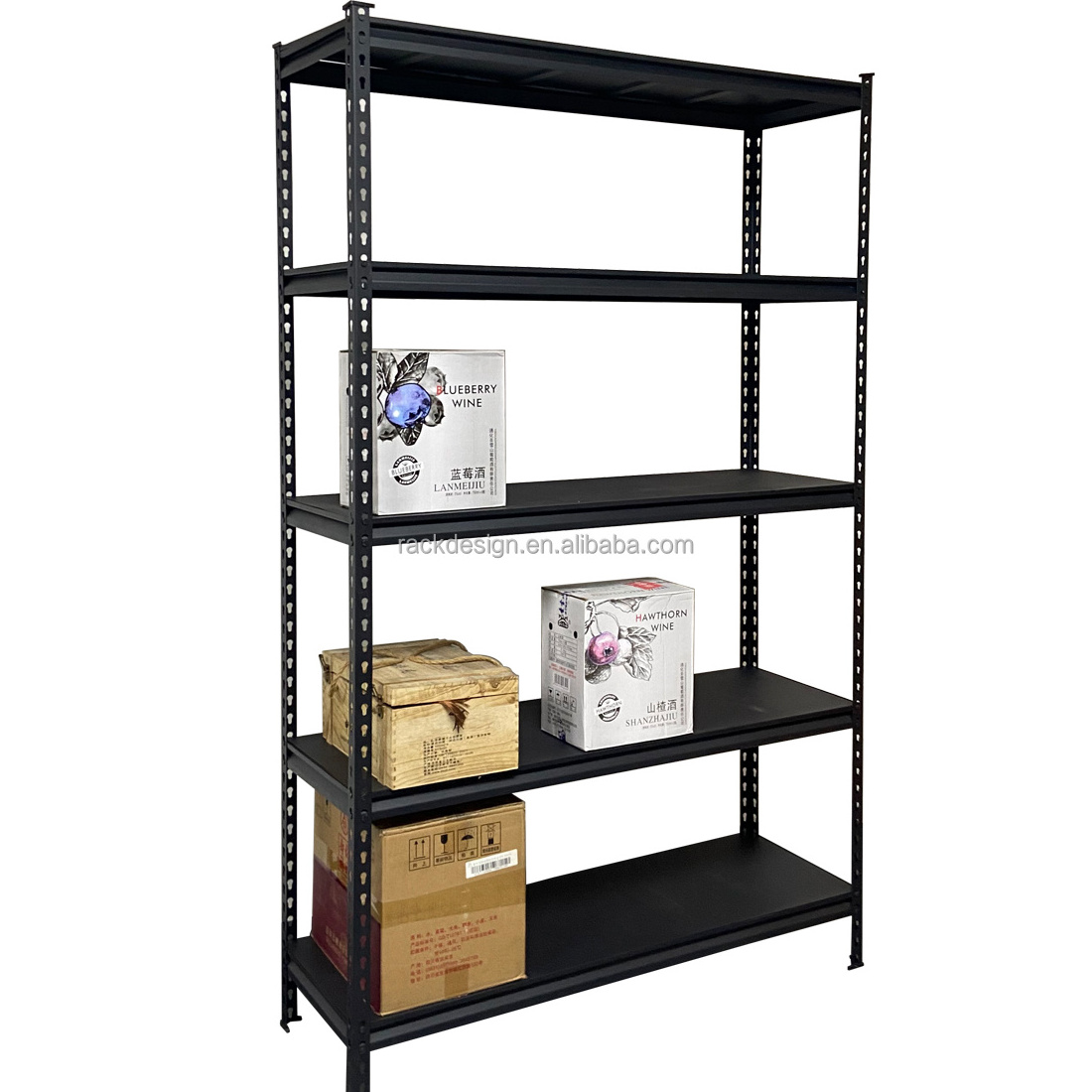 adjustable steel shelf storage rack Tool shelf racking galvanized bulk pantry boltless racks white steel boltless shelving