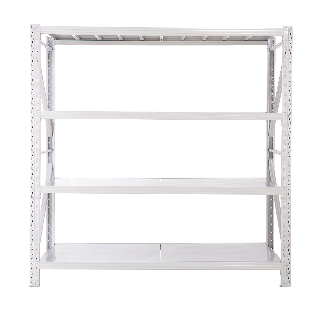 shelves for warehouse Lightweight Adjustable Power Coated Boltless light duty steel Shelving widespan rack system storage