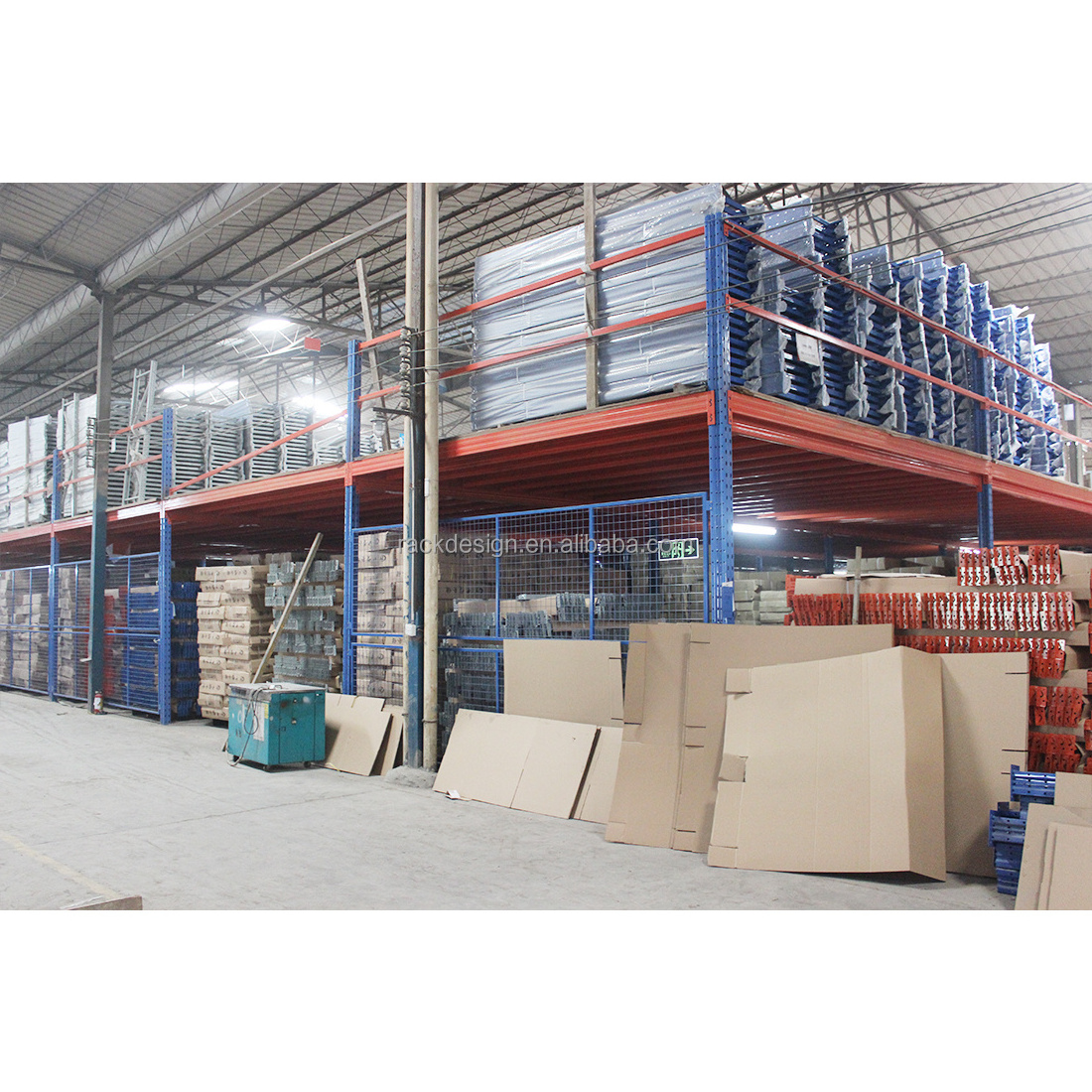 Warehouse racking industrial multi tier modular mezzanine platform warehouse mezzanines by design storage shelving