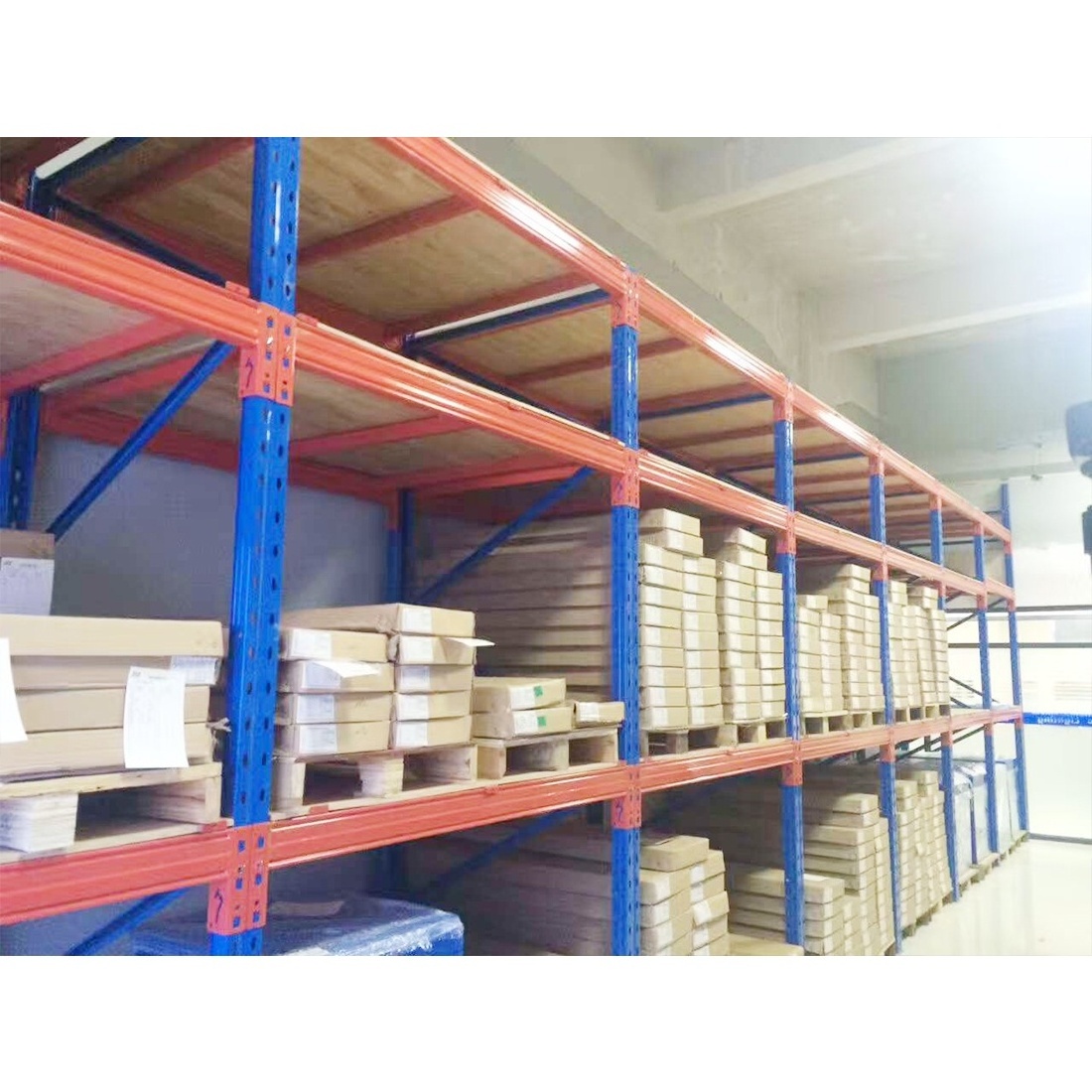 industrial shelves double deep shelving selective pallet racking system warehouse management very narrow aisle pallet racking